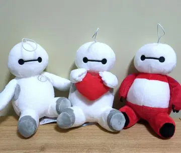 베이맥스 체리슈 봉제 인형 전 3종 세트
