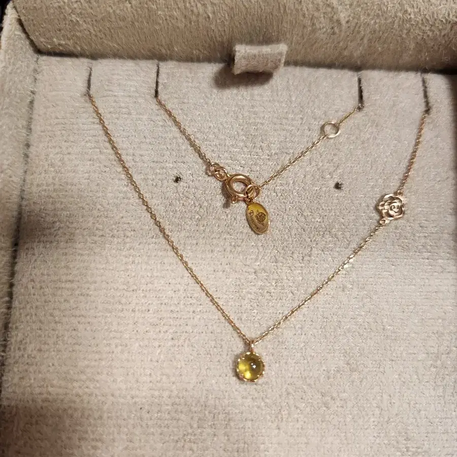 ROSEMONT | 로즈몽 Rosemont 14k Sapphire Necklace on Bunjang