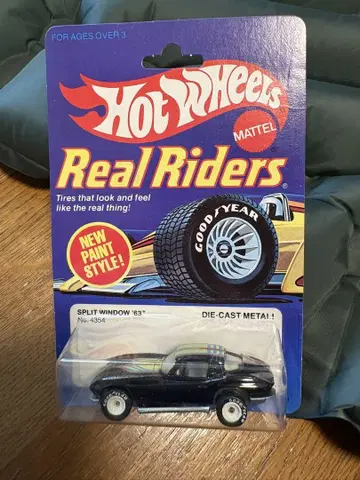 오래된 Hot Wheels SPLIT WINDOW '63 No. 4354