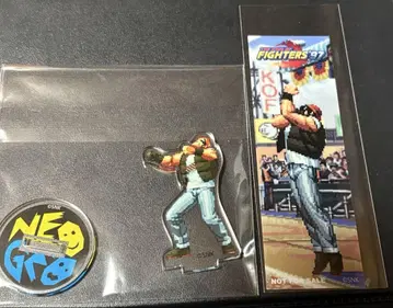 KOF97 아크릴 스탠드 책갈피 랄프 존스 2개 세트