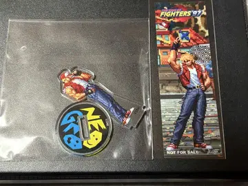KOF97 아크릴 스탠드 책갈피 테리 보가드 2세트