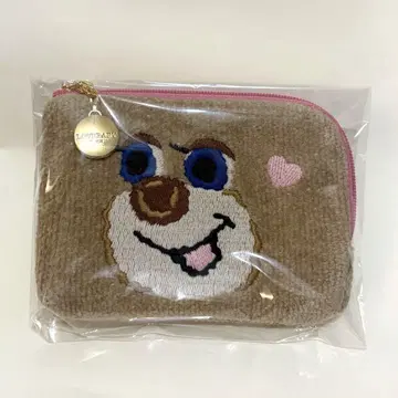 러브라리 바이 페일러 돝업 테디걸 L자 파우치 미사용 새상품