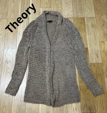 Theory 띠어리 가디건 신축성 메쉬