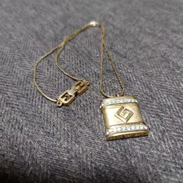 새상품급 앤티크 목걸이 골드