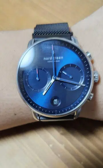 Nord green Pioneer 크로노그래프 노드 그린 새상품급