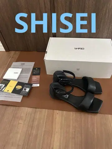 시세이 SHISEI 샌들 블랙 36.5