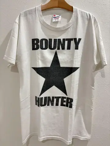 남성용 Bounty Hunter 바운티 헌터 티셔츠 화이트 M