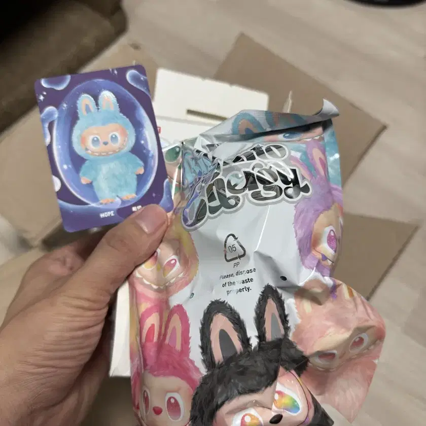 キーホルダー・キーリング POPMART LABUBU The Monsters Highlight Series Hope Keyring Buy POP MART Labubu HOPE Plush Doll Keychain – Energy Series