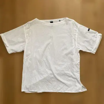 THE SMOCK SHOP 면마 풀오버 M 스모크샵 흰색 화이트