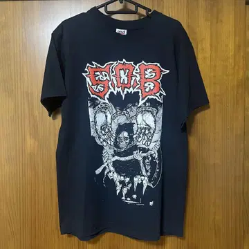 S.O.B SxOxB 티셔츠 재패코어 하드코어 펑크