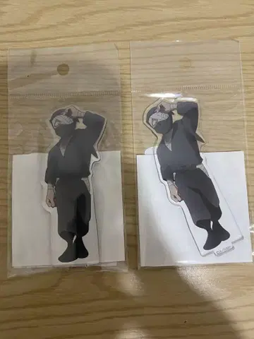 닌자 타마 란타로 아크릴 스탠드 자토 코나몬 2개