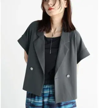 라디에이트 프렌치 슬리브 테일러드 자켓 야마다야
