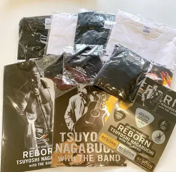 나가부치 고 콘서트 투어 2022 REBORN 티셔츠 굿즈