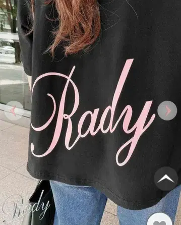 Rady rady 백 로고 티셔츠 택 포함 새상품