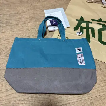 이치자와 캔버스 토트백 120주년 한정판 아사기색