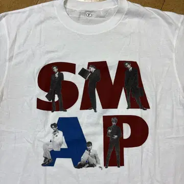 레어] 90s SMAP 프린트 티셔츠 6 명 당시 물건