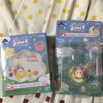 별의 커비 cloudy Candy 참 테이블웨어 컬렉션