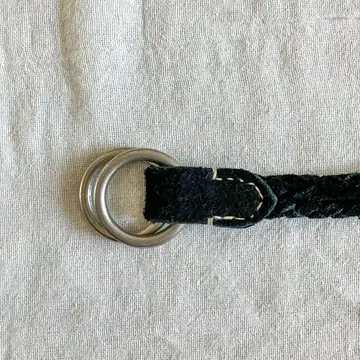 Master & co. 가죽 웨빙 벨트