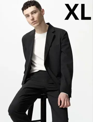 유니클로 감동 자켓 울라이크 블랙 XL UNIQLO