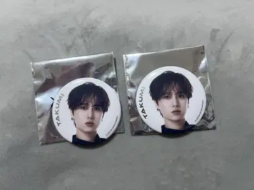 INI 오자키 XQUARE 캔뱃지 2개 세트
