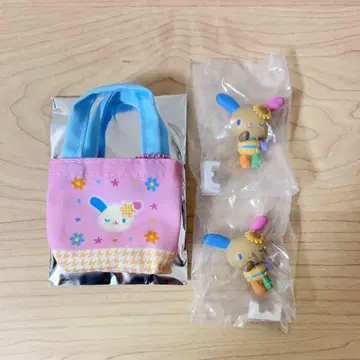 산리오 시크릿 미니 미니 토트 모두 함께 바캉스 피규어 우사하나