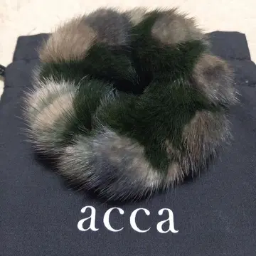 acca 퍼 스크런치 카모플라주