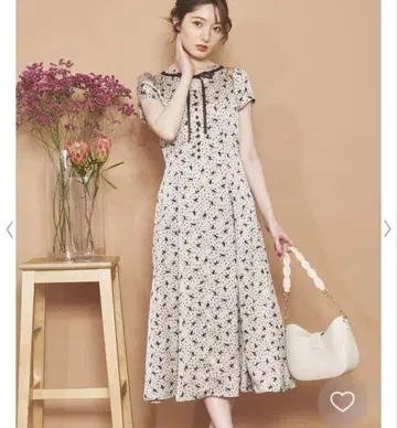 [ 노에라 ] 고양이 프린트 원피스
