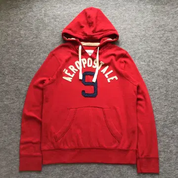 AEROPOSTALE 후드티 레드 L 캐주얼 062009