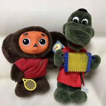 체부라시카 악어 게네 봉제 인형