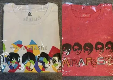 아라시 THIS IS ARASHI 아라페스 2013 티셔츠 2세트