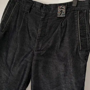 미사용급 파제로 XL~ 85인치 가는 코듀로이 블랙 팬츠 가을/겨울