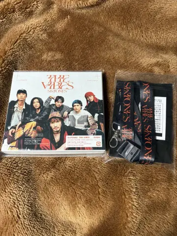 SixTONES THE VIBES CD + 혜택 스트랩