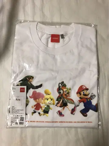 Nintendo 캐릭터 티셔츠 XL