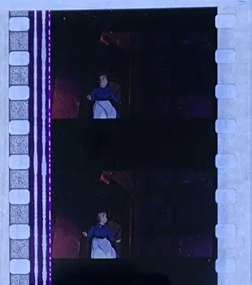 지브리 미술관 필름 책갈피 하울의 움직이는 성