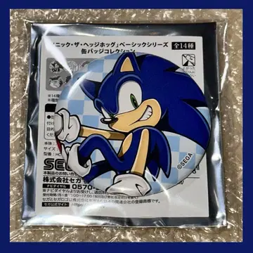 소닉 더 헤지혹 소닉 베이직 시리즈 캔뱃지 SONIC