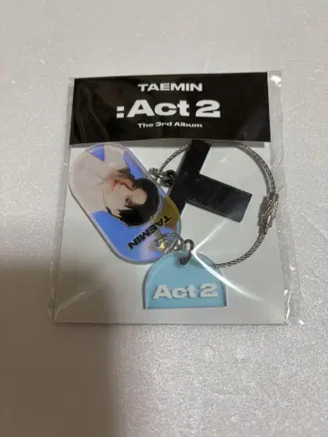 태민 ACT2 아크릴 키링 (미개봉)