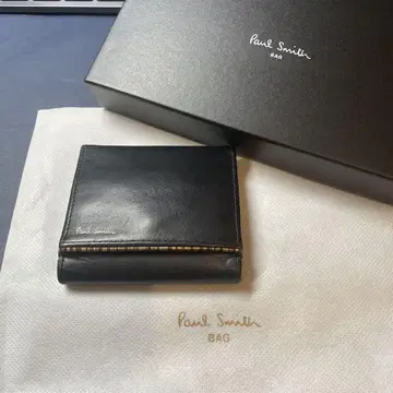 폴스미스 Paul Smith 지갑 두겹 스트라이프 포인트