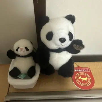 우에노 동물원 팬더 2마리 세트