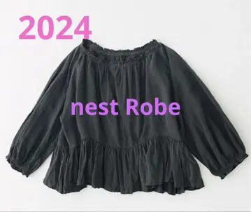 2024 네스트로브 실크 린넨 블라우스