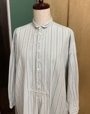 새상품급 네스트로브 nest robe 셔츠 원피스 면 일본제