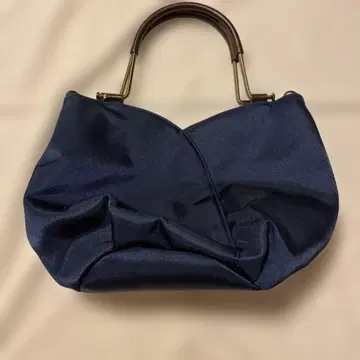 ayanokoji 아야노코지 핸드백 네이비 숄더 스트랩 없음