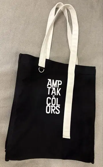 AMPTAK x COLORS 토트백 블랙