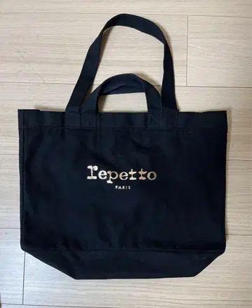 레페토 블랙 토트백