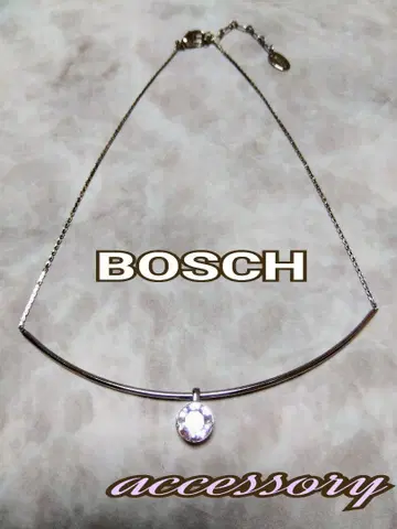 새상품급 BOSCH / 보쉬 / 싱글 볼 크리스탈 목걸이 / 초커
