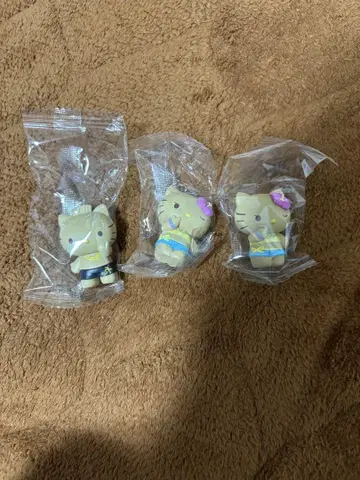 산리오 캐릭터즈 모두 함께 바캉스 피규어 일광화상 키티 다니엘