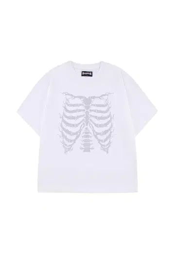 Rhinestone Fire Bones Tee