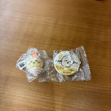 치이카와 쿠라스시 벳쿠라폰 토끼 오리지널 피규어 캔뱃지