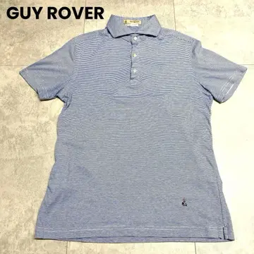GUY ROVER 스트라이프 피케 셔츠