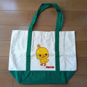닛신 치킨 라면 병아리 토트백