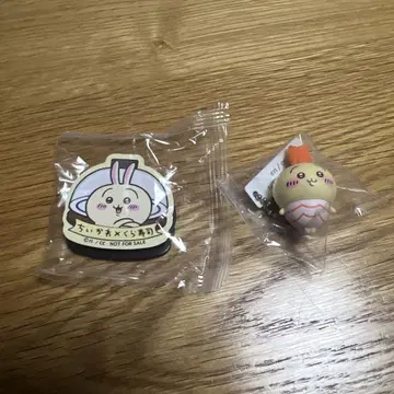 쿠라스시 치이카와 (먼작귀) 토끼 피규어 키링 마그넷 시트 세트